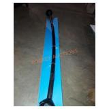 iDesign Curved Black Shower Rod