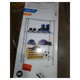 HDX 4 shelf storage unit