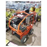 Commercial hot water pressure washer