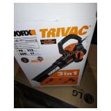 Worx blower/vacuum/mulcher