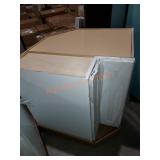 Corner cabinet white