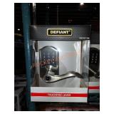 Defiant TouchPad lever lock