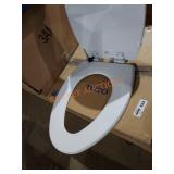 Elongated toilet seat