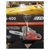 Echo 40.2cc gas powered chainsaw
