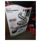 Deflecto dryer to wall kit