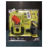 Ryobi 18v 4Ah Battery and Charger