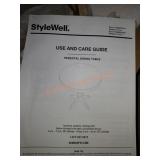 StyleWell pedestal dining table