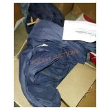 Four Chair Navy Blue Cushion Set Cover