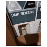 1" Cordless vinyl blinds. 6 pack. 31"x64"