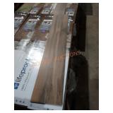 Lifeproof flooring. 20.06sqft/box 7mm. 9xthebid!