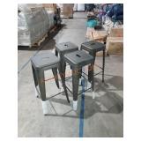Metal barstools
