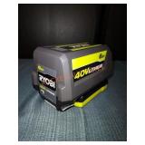 Ryobi 40V 6Ah Battery and Charger