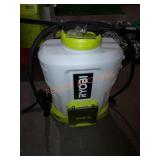 Ryobi 18v 4gallon backpack sprayer