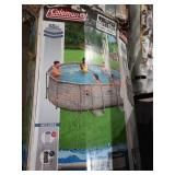 Coleman 16"x10ft pool set. 48"