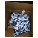 Two Set of Blue Flower Pillows