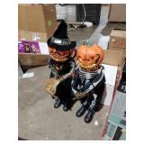 3ft animated pumpkin twins