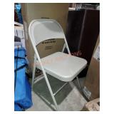 Mainstays Beige Steel Folding Chairs