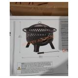 30 in outdoor fire pit