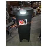 Lockable StepOn Trash Can
