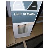 1" Cordless vinyl blinds. 6 pack. 23"x72"