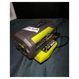 Ryobi 40V 6Ah Battery and Charger