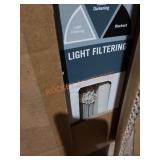 1" Cordless vinyl blinds. 6 pack. 27"x64"