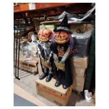 3ft Animated LED Pumpkin Twins