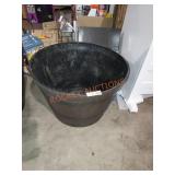 Plastic Barrel Planters