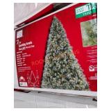 7.5ft sparkling Amelia pre-lit artificial tree