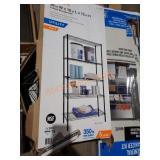 HDX 37" 5-shelf storage unit