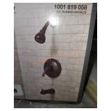 Glacier Bay tub and shower set