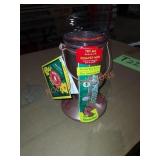 Perky pet rose gold humming bird feeder