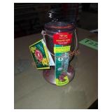 Perky pet rose gold humming bird feeder