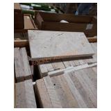 Porcini coping 12x24x2 in brushed