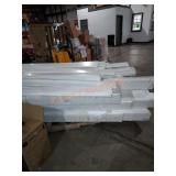 Skid lot white panels