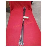 Beman arrows with broadheads