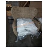 Hampton Bay  Wicker Outdoor Lounge Chair