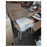 Hampton Bay Wicker Outdoor Lounge Chair