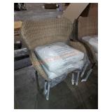 Hampton Bay  Wicker Outdoor Lounge Chair