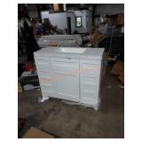 White Vanity 36 1/2