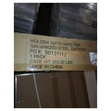 Holden 10x10 Hard Top Steel Gazabo