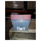 Sterilite 4pk storage containers