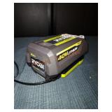 Ryobi 40V 4Ah Battery and Charger