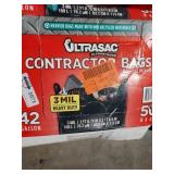 Contractor bags 42gal.