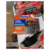 Hefty 33gal trash can