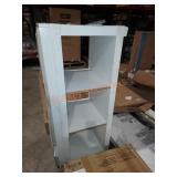 Storage bench with cushion