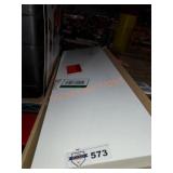 Floating White Shelf