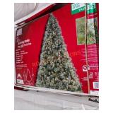 7.5ft sparkling Amelia pre-lit artificial tree