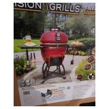 Vision Grills 22" Kamado Ceramic Charcoal Grill