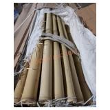 6ft bamboo fencing
